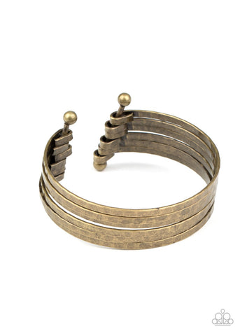 Paparazzi BAUBLE-Headed - Brass Bracelet