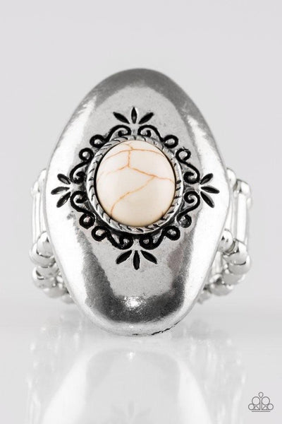 Paparazzi Stone Gardens - White
