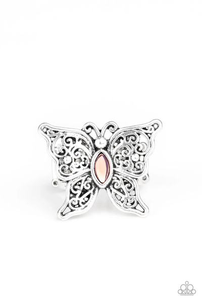 Paparazzi Flutter Flavor - Pink Ring