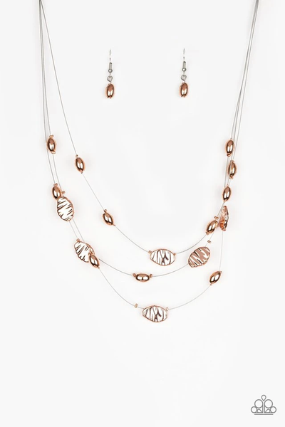 Paparazzi Top ZEN - Copper Necklace