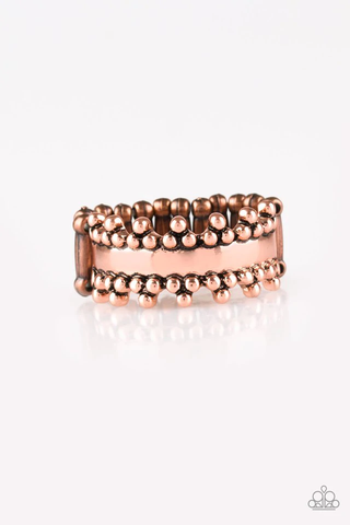 Paparazzi Heavy Metal Muse - Copper Ring