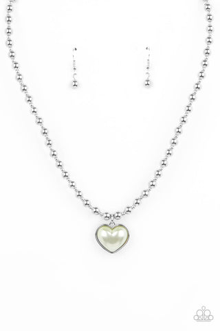 Paparazzi Heart Full of Fancy - Green Necklace