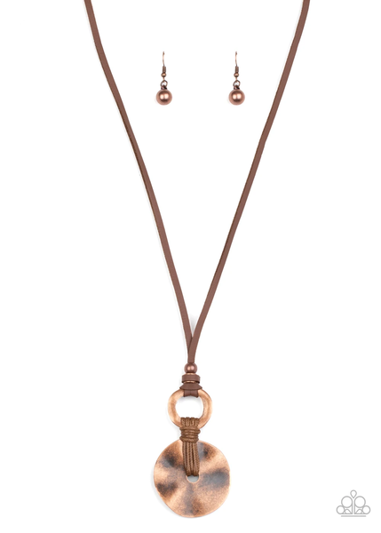 Paparazzi Nautical Nomad - Copper Necklace