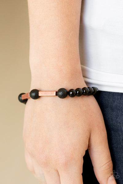 Paparazzi Metro Meditation - Copper Bracelet