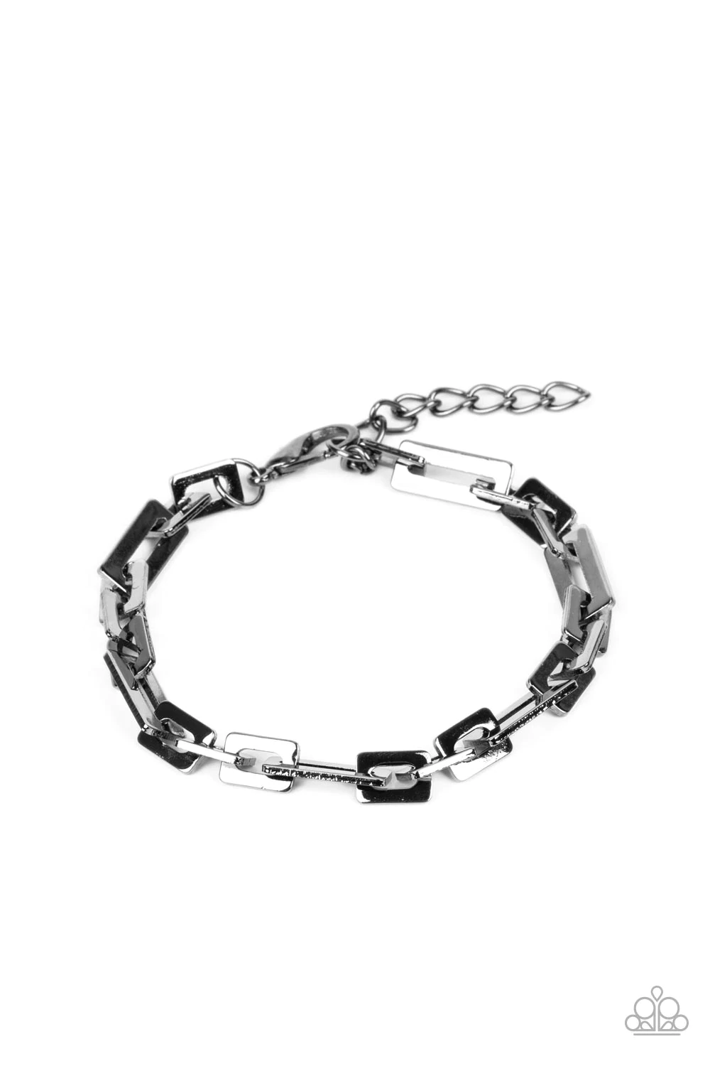 Paparazzi Stratosphere Gear - Black Bracelet