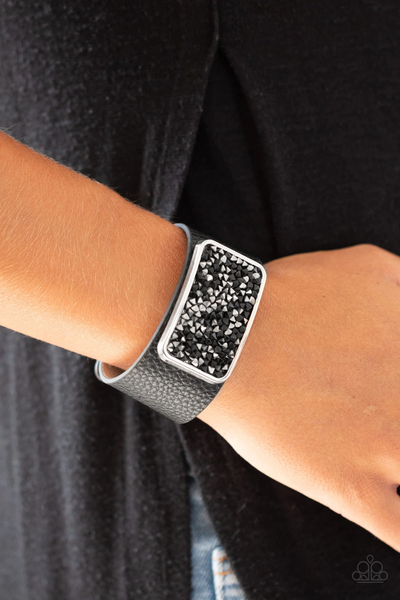 Paparazzi Interstellar Shimmer - Black Bracelet