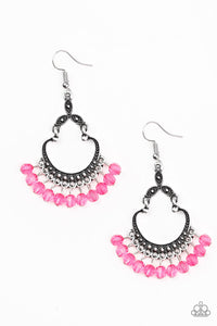 Paparazzi Babe Alert - Pink Earrings