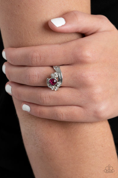 Paparazzi GLOW a Fuse - Pink Ring