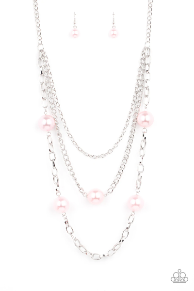 Paparazzi Thanks For The Compliment - Pink Necklace