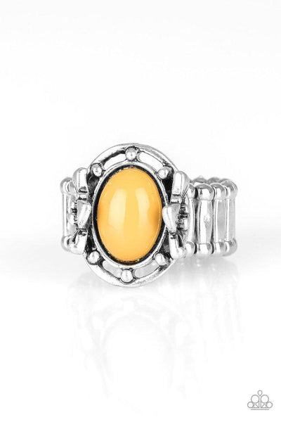Paparazzi Color Me Confident - Yellow Ring