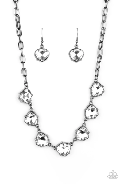 Paparazzi Star Quality Sparkle -  Black Necklace