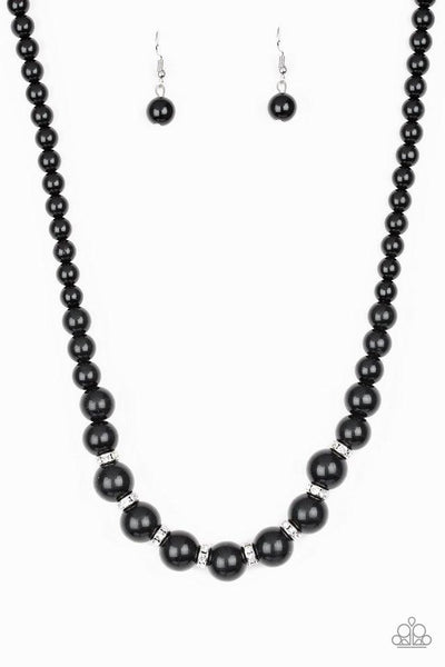 Paparazzi Showtime Shimmer - Black Necklace