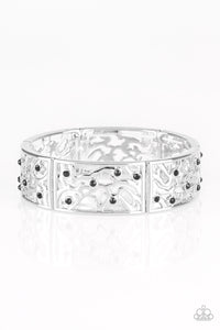 Paparazzi Yours and VINE - Black Bracelet