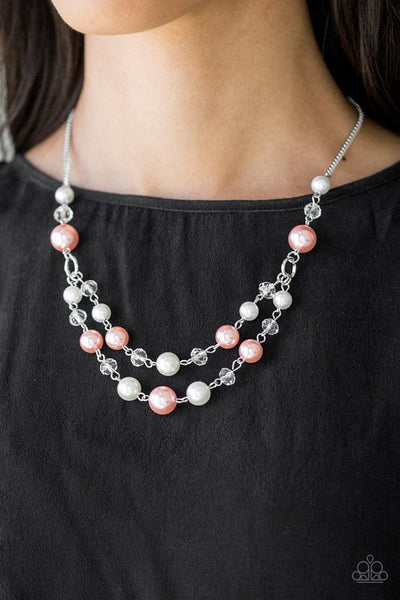 Paparazzi The Princess BRIDESMAID - Orange Necklace