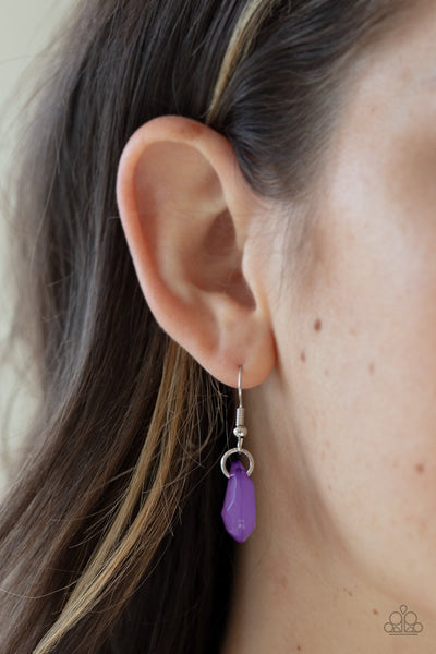 Paparazzi Rio Rainfall - Purple Necklace