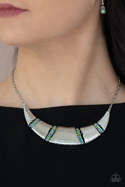 Paparazzi Going Through Phases - Multi Necklace