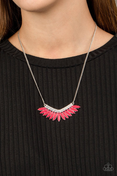Paparazzi Extra Extravaganza - Pink Necklace