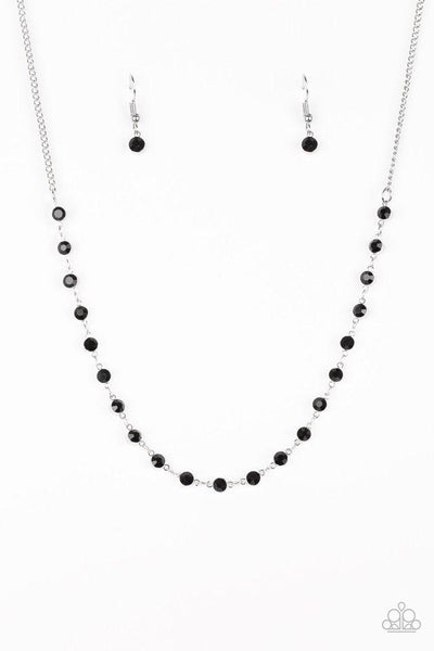 Paparazzi Party Like A Princess - Black Necklace
