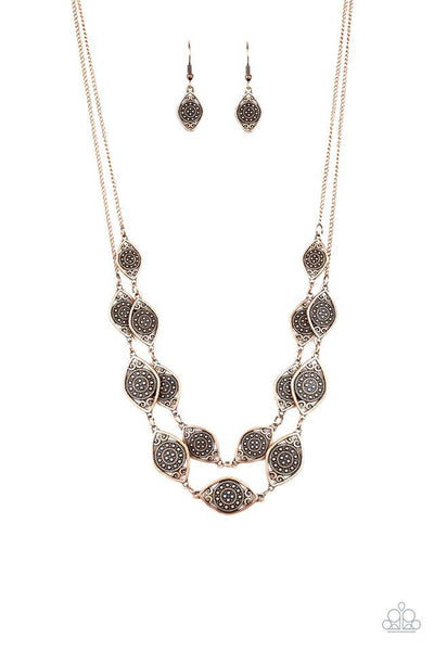 Paparazzi Make Yourself At HOMESTEAD - Copper Necklace