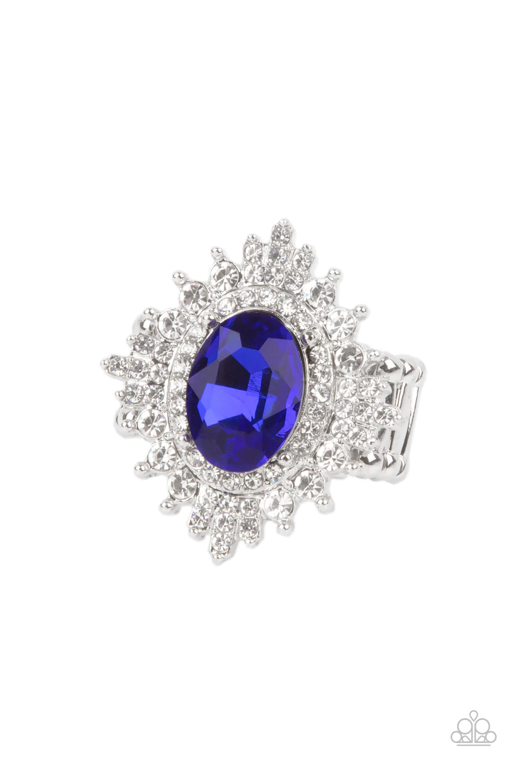 Paparazzi Five-Star Stunner - Blue Ring