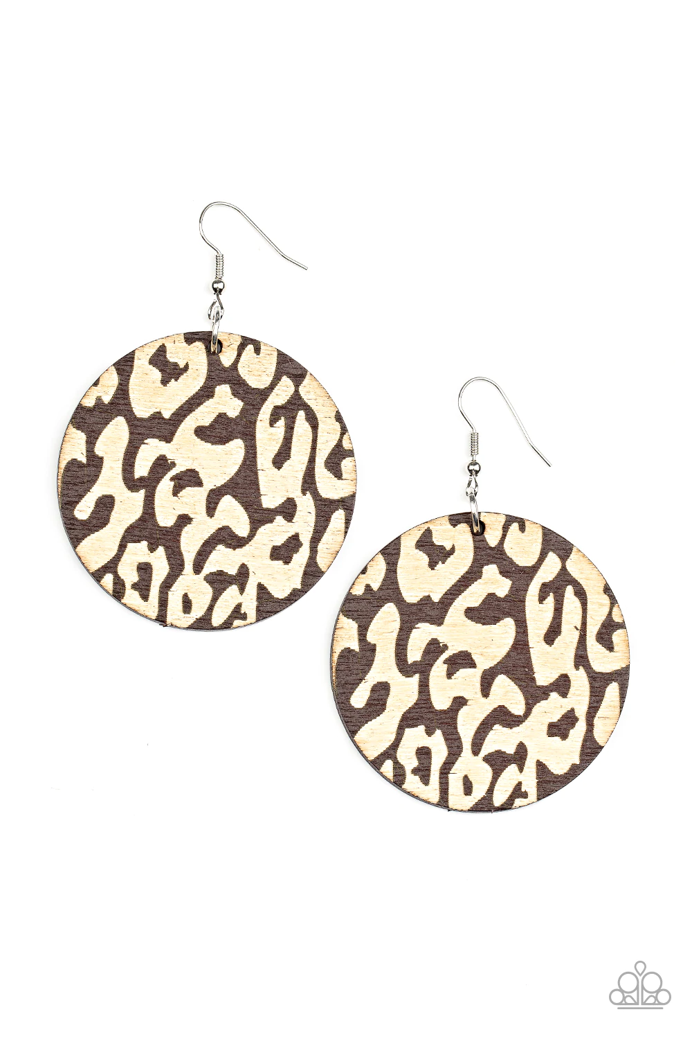 Paparazzi Catwalk Safari - Brown Earrings