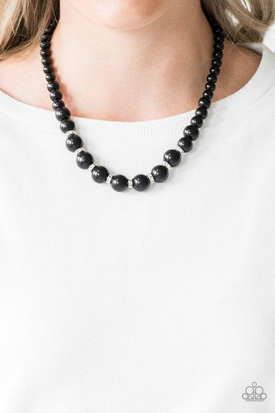Paparazzi Showtime Shimmer - Black Necklace