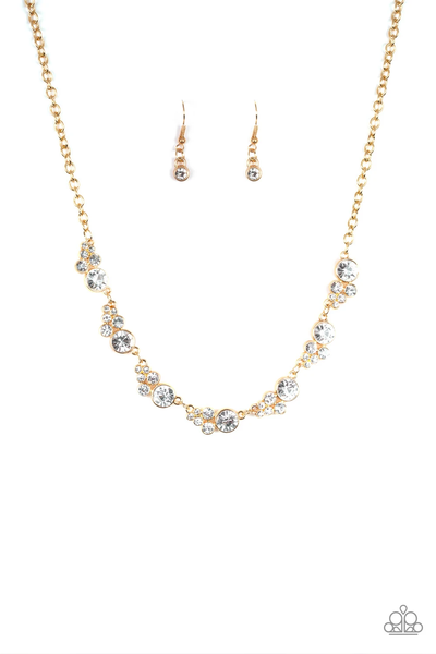 Paparazzi Social Luster - Gold Necklace