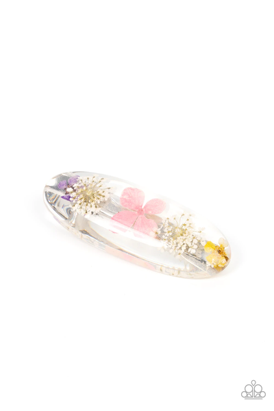 Paparazzi Floral Flurry - Multi Hair Clip