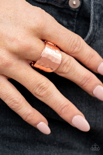 Paparazzi Check Your Reflection - Copper Ring