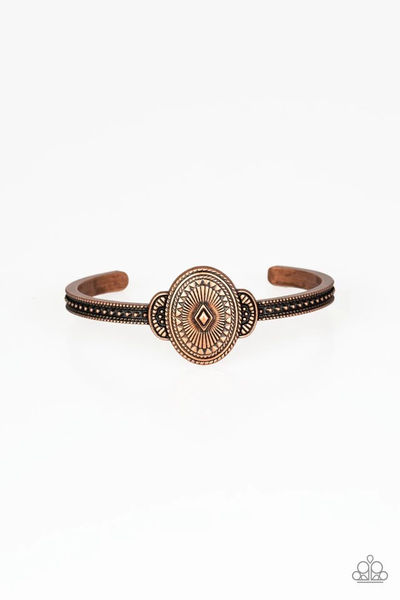 Paparazzi Savannah Sunset - Copper Bracelet