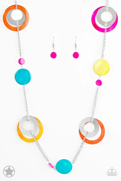Paparazzi Kaleidoscopically Captivating - Multi Necklace