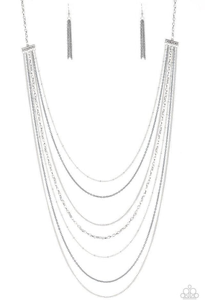 Paparazzi Radical Rainbows - Silver Necklace