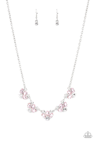 Paparazzi Envious Elegance - Pink Necklace