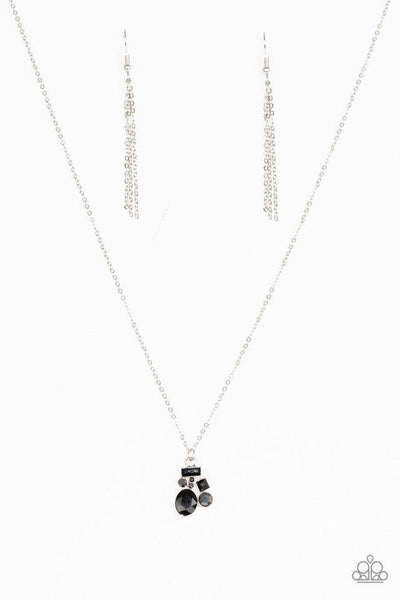Paparazzi Time To Be Timeless - Black Necklace