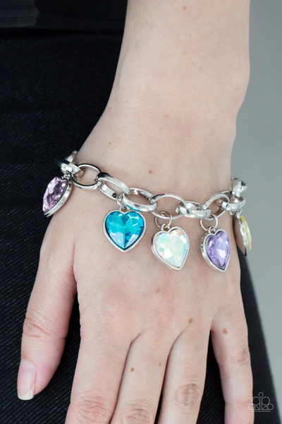 Paparazzi Candy Heart Charmer - Multi Bracelet