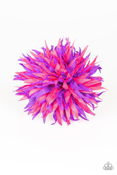 Paparazzi Dandelion Daydream - Pink Hair Clip