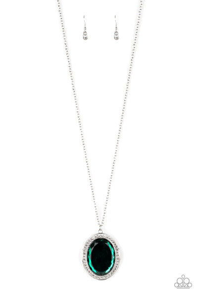 Paparazzi REIGN Them In - Green Necklace