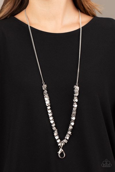Paparazzi Be Heard - Silver Lanyard