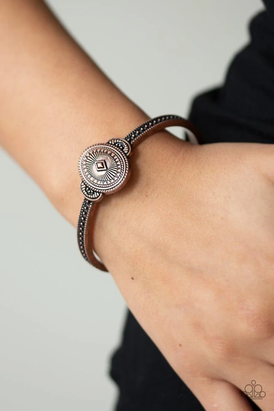 Paparazzi Savannah Sunset - Copper Bracelet