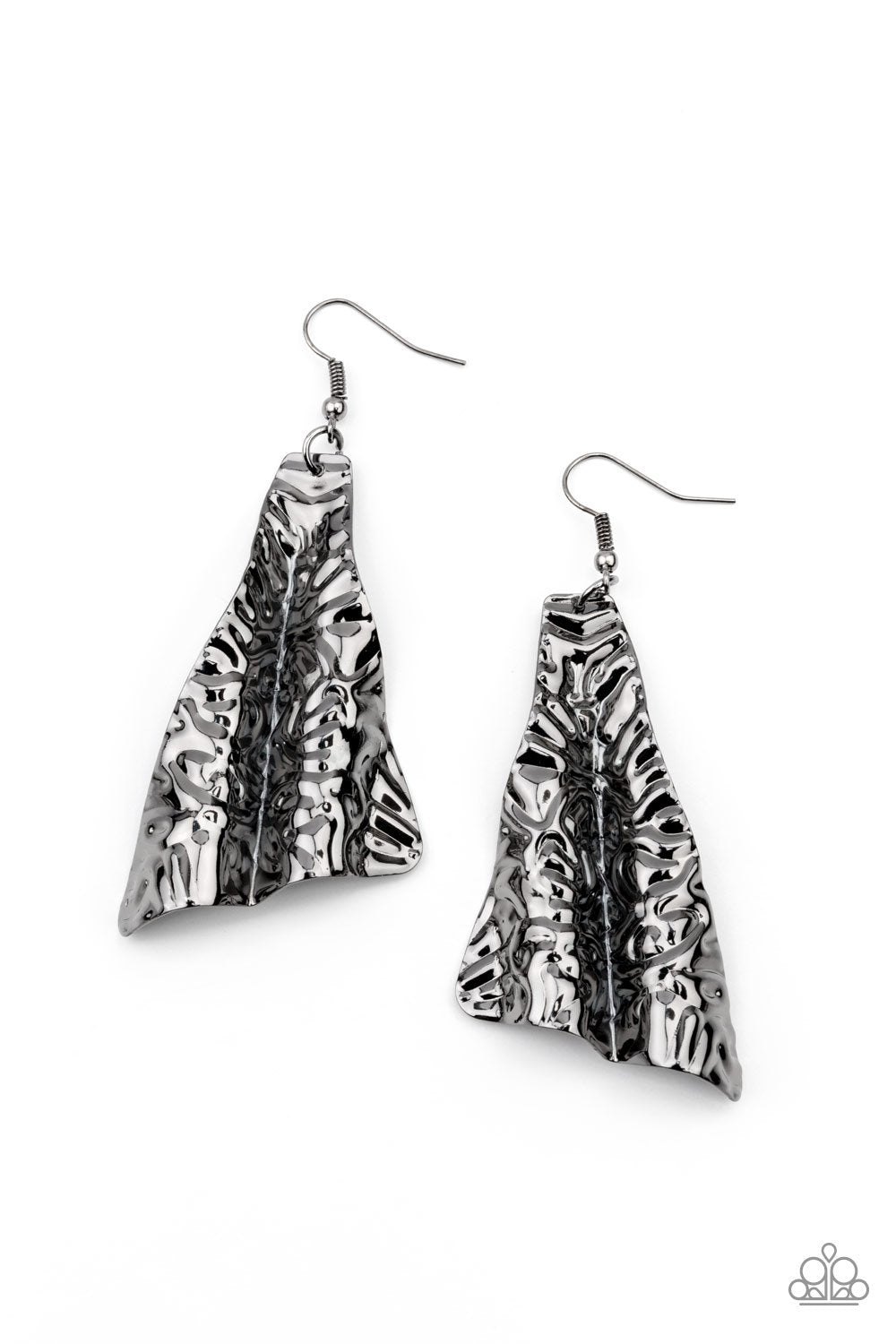 Paparazzi How FLARE You! - Black Earrings