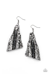 Paparazzi How FLARE You! - Black Earrings