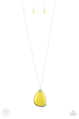 Paparazzi Ethereal Experience - Yellow Necklace