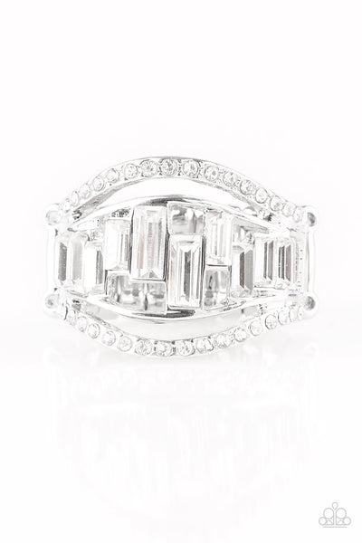 Paparazzi Treasure Chest Charm - White Ring