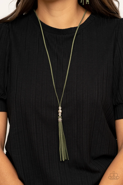 Paparazzi Hold My Tassel - Green