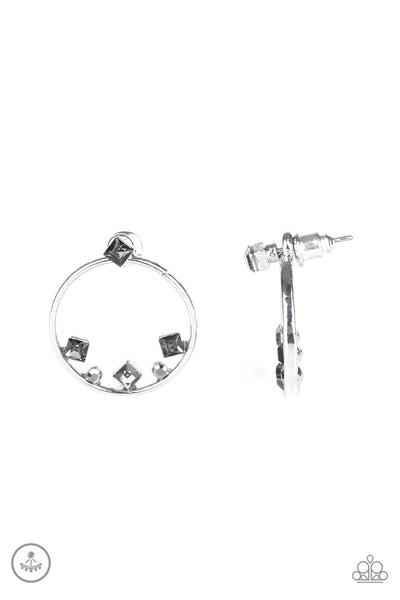 Paparazzi Top-Notch Twinkle - Silver Post Earrings