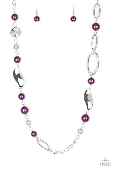 Paparazzi All About Me - Purple Necklace