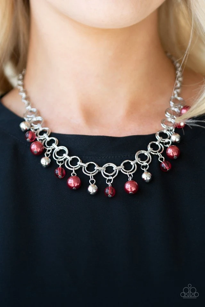 Paparazzi Fiercely Fancy - Red