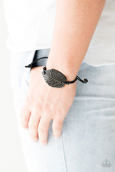 Paparazzi Forest Forager - Black Bracelet