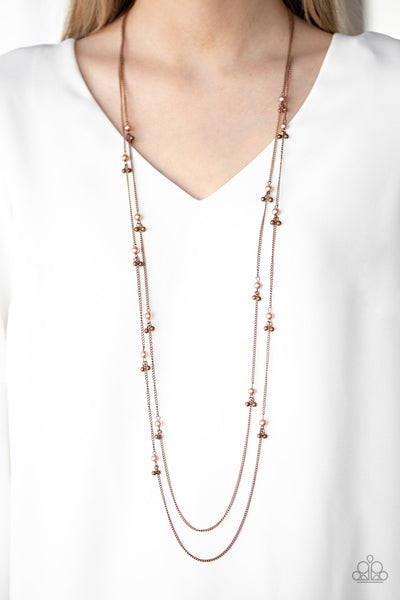 Paparazzi Ultrawealthy - Copper Necklace