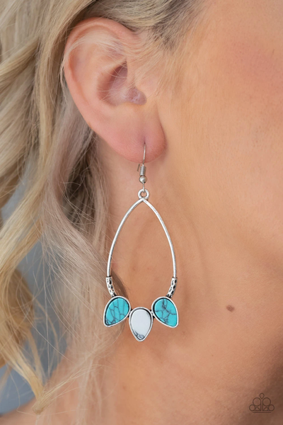 Paparazzi Fierce Frontier - Multi Earrings